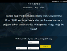 Tablet Screenshot of intripid.com